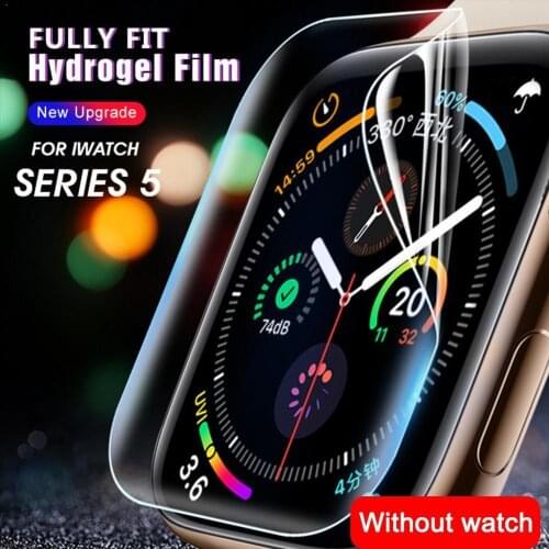 Screen Protector Clear Full Protective Film For iWatch For 3 40MM 44MM 6 42MM 1 Not Tempered SE 2 38MM Glass I3I1