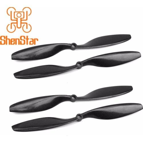 1pack of 2Pairs 10x4.5 3K Carbon Fiber Propeller CW CCW 1045 Props for DJI Drone for 920kv Motor 1045 Propellers
