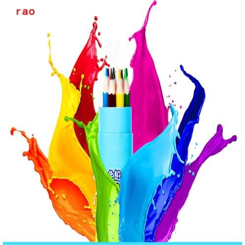 12/18/24/36 Colored Pencil Professional Drawing Pencil Drawing Painting Candy Pencils For School student Non-toxic Stationery