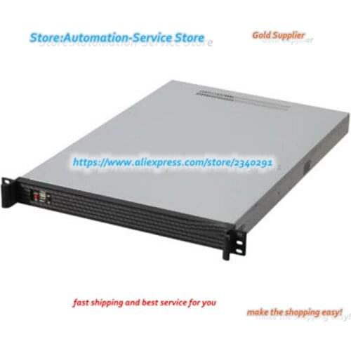 TOP1U650L Chassis 1U Server Industrial Control Equipment Case Aluminum Panel Hard Bits Disk Etc