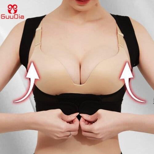 GUUDIA back Posture Corrector for Women Adjustable Back Straightener Comfortable Posture Trainer Back Brace Support Adjustable