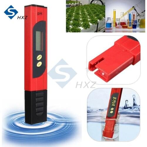 Two Button PH Test Pen of Tester Accuracy LCD Digital Meter 0.01 Aquarium Pool Water Wine Automatic Calibration Test Tool