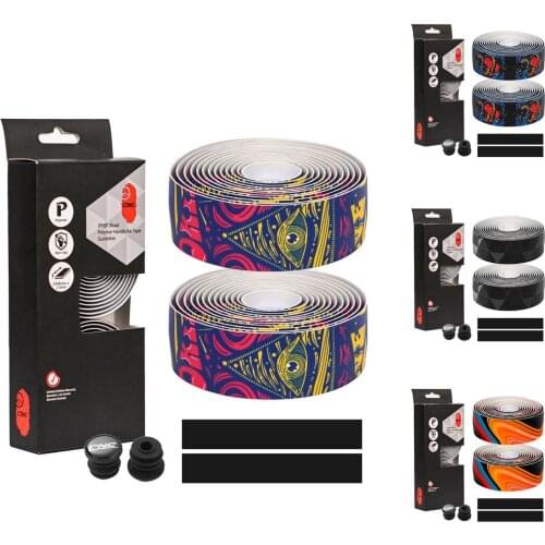 Bicycle Handlebar Grip Tape Road Bike Bar Wrap with Bar Plugs PU EVA Anti-Slip Bicycle Bar Tape Cycling Bycicle Accessories