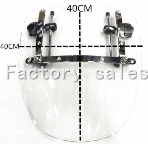 New For Suzuki Cruisers & Standards Models As Boulevard S40 S50 S83 Intruder 800 1400 Savage Windshield 1969-2015 Clear