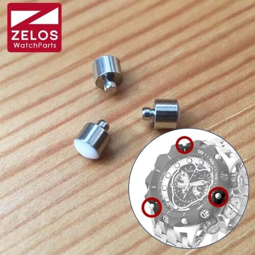 Bezel steel particle luminous pearl parts for Invicta MenS Reserve Venom quartz watch