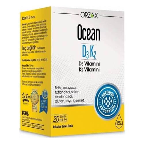 Ocean D3 K2 Drop 20 ml