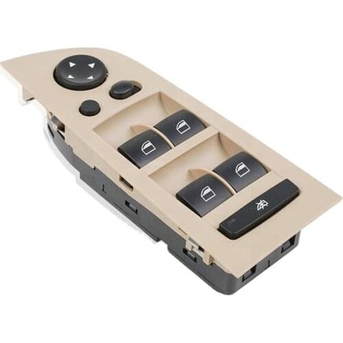 OEM 61319217334 61316948634 61319132137 cream-coloured with panel electric swift power window switch for 3 E90 2005-2012 18pins