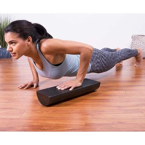 Semicircle yoga column smooth yoga foam axis fitness equipment yoga brick floating point yoga column
