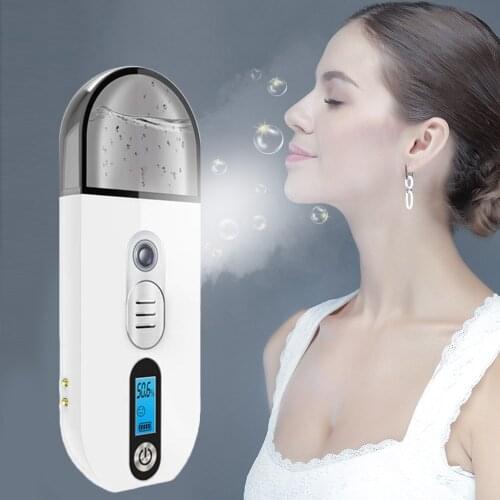 Portable Nano Ionic Facial Steamer Face Sprayer Machine Beauty Face Steaming Device Skin testing and hydrating instrument
