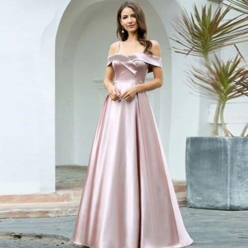 Pink Homecoming Dresses Solid Dress Spaghetti Strape Wedding Evening Dresses Dance Queen Dresses Return to Home Dresses 2021