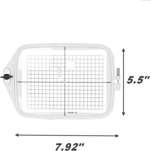Sewtech 850802010 Hoop B 5.5"x7.92" (140x200mm) for Janome MC300E/350E MC9500/9700 MC10000/10001 Elna820/8200/8300/8600 JA802