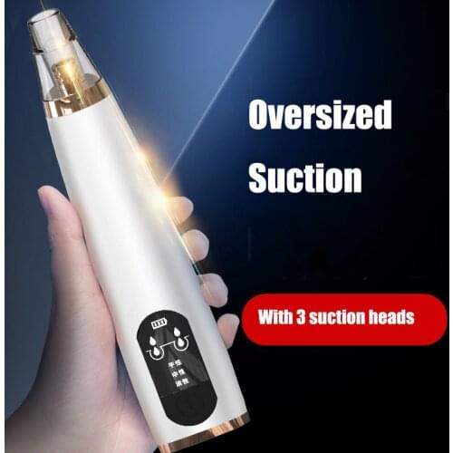 Blackhead Remover Face Deep Nose Cleaner Removal Black Head Spots Acne Vacuum Suction Facial Beauty Electric Skin Clean Tool