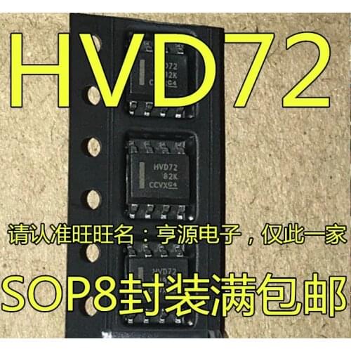 10PCS SN65HVD72 SN65HVD72DR HVD72 SOP-8