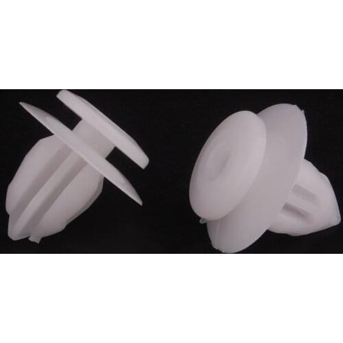 50pcs Scuff Plate Retainer Trim 90467-10162 Clips Fastener 18x17x9mm For tC xB Camry Corolla FJ Cruiser Matrix RAV4 Tundra Yaris