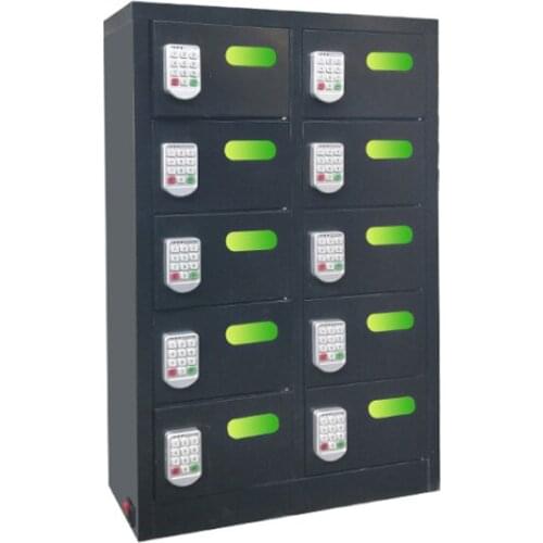 8 Bay Public Restaurant Mobile Cell Phone Charging Station Locker Phone Charger Kiosk Charging Locker