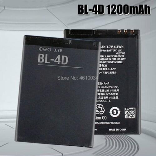BL-4D For Nokia N97 mini N97mini N8 N8-00 E5 E5-00 E7 E7-00 T7 T7-00 702T N5 808 N803 BL4D BL 4D battery