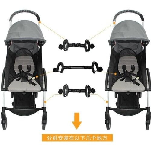 Stroller Accessories Universal Strollers Connector Adapter Babyzen Yoyo Baby Yoya Coupler Bush Insert Twins Linker Pram Carriag