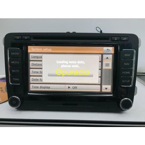 Free DHL/EMS TEST GOOD quality Car Navigation RNS510 radio LED display modules for VW Golf Passat Skoda RNS510 DVD Player