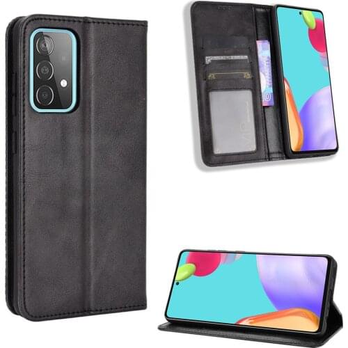 For Samsung Galaxy A52s 5G Case Premium Leather Wallet Leather Flip Case For Samsung A52s SM-A528B A52 s 5G SM-A528B Case 6.5"