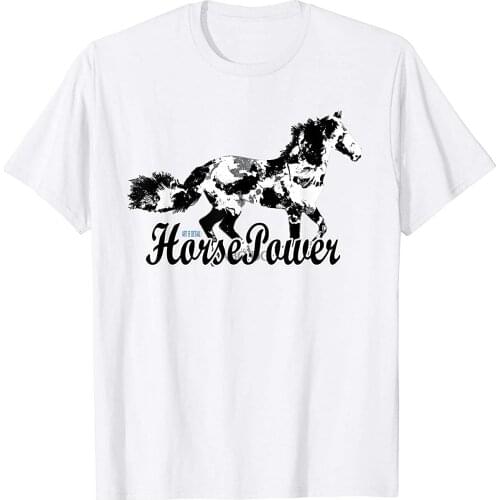Horse Power Horse Rider Girlie Birthday T-Shirt