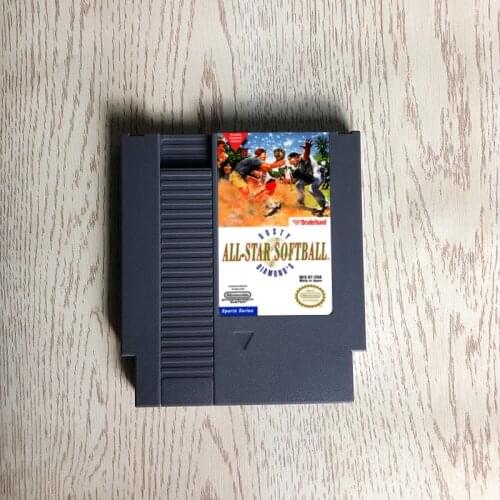 Dusty Diamonds All-Star Softball - 72 pins 8bit game cartridge