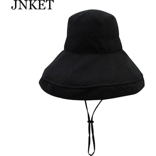 JNKET Fashion Women Fisherman Hat Beach Sun Cap Bucket Hat Sunhat Outdoor Travel Hat Foldable Cap Summer Hat Large Brim Hats