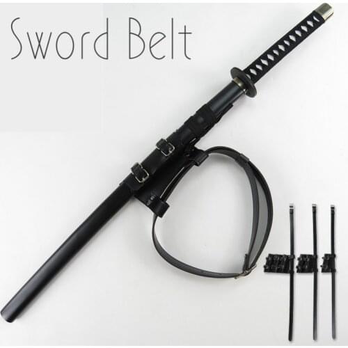 Cosplay Animation Weapon Sword Accessories Suspension And Fixing Device Of Pu Leather Sword Belt Knife