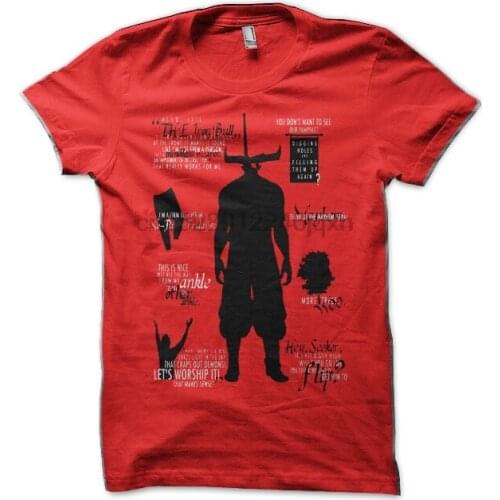 Iron Bull Half Sleeve Red T Shirt
