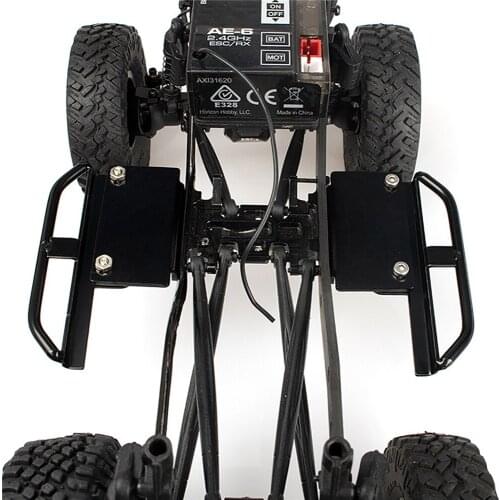 Metal Side Pedal Car Frame Side Step Board Guard for Axial SCX24 90081 Model Car Accessories