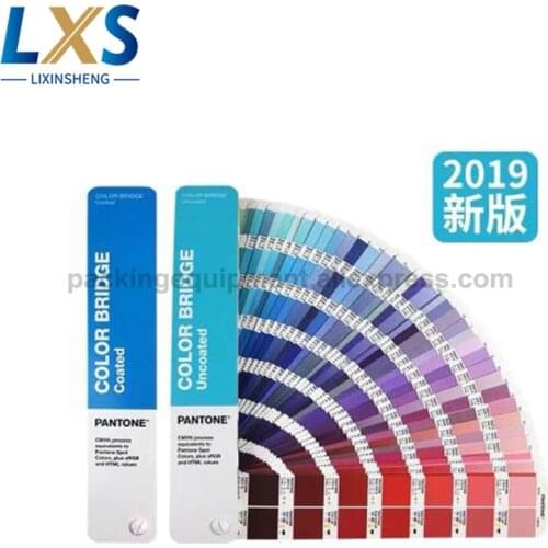 2019 New Edition Pantone Color Bridge Guide Set GP6102A Coated & Uncoated Color Chart