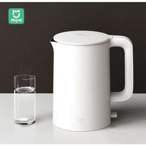 Xiaomi Official Store Original Mijia Electric Kettle 1.5L Fast Boiling 1800W Auto Power-Off 304 Stainless Steel Water Kettle