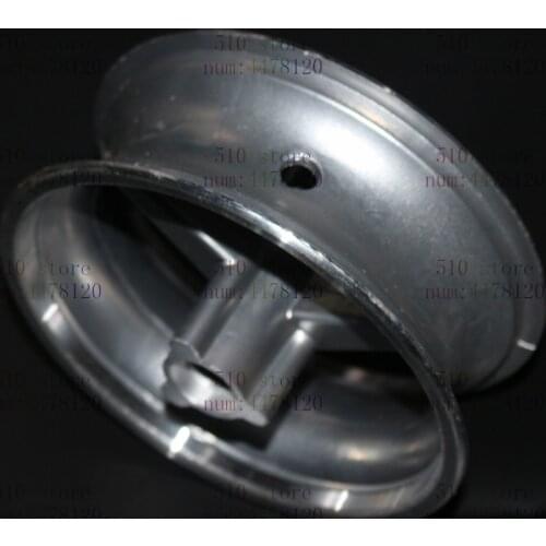 90/65-6.5 front Wheel hub 6.5 inch Aluminum rims fits 47cc 49cc Mini Dirt Bike e Scooter Mini Moto