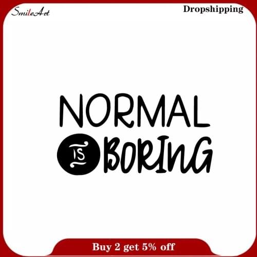 Modern Interesting text Wall Sticker Pvc Wall Art Stickers Modern Fashion Wallsticker Removable Wall Sticker Room Decoration