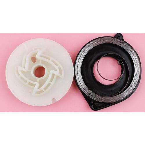 Recoil Starter Pulley Spring Kit For Husqvarna 340 345 350 353 346XP Chainsaw Spare Replacement Parts