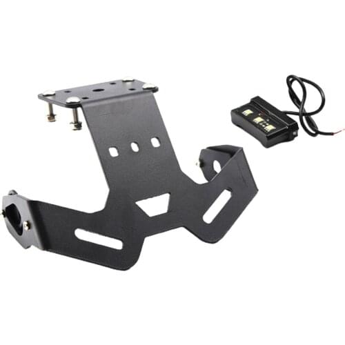 LED License Plate Light, Light Mount, Waterproof, License Tag Lights, for Yamaha MT-15 2019-2020 Motorcycles
