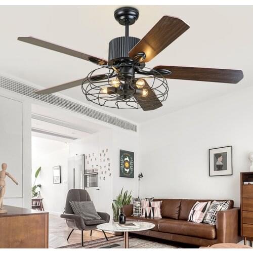 LED Invisible Fan Light Restaurant Modern Electric Fan Lamp Bedroom Study Living Room Silent Personality Ceiling Fan Light