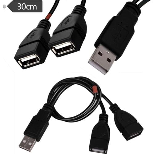 USB2.0 line USB one point two lines USB2.0 AM/2*AF USB one centimeter two bus lines