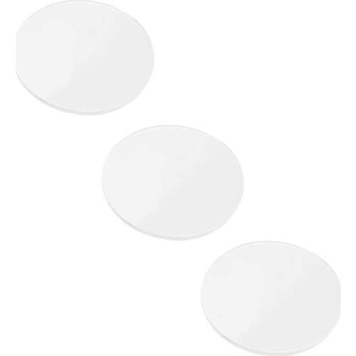 Watch Spare Parts Flat Watch Glass Smooth Edge Lightweight for Watch Repairer