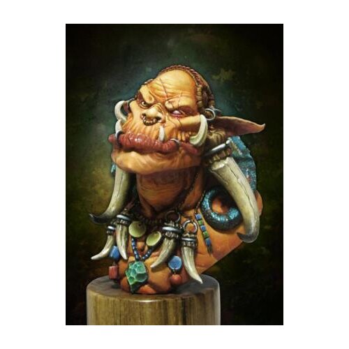 1/12 Scale Unpainted Resin bust Ormiach collection bust