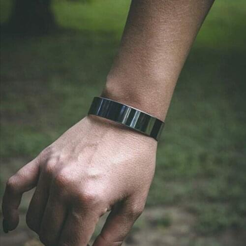 10Pcs Flat Blank Bending Stamping Customizing Bracelet Blanks Jewelry Making