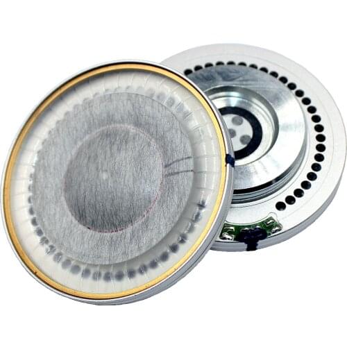 High-end Headphone Speaker Unit Hifi 70mm Over Ear Headset Driver 32ohm 64ohm 150ohm 103db Stereo Nanofiber Free edge New 2PC