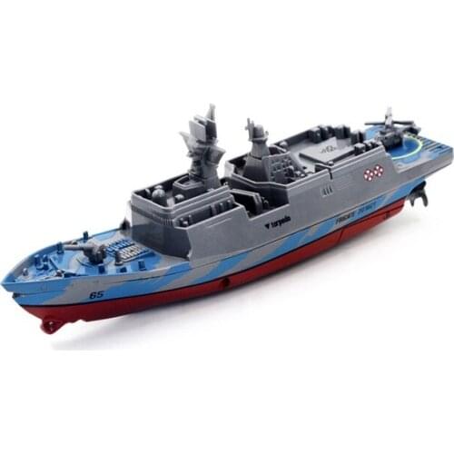 2020 newest 2.4G 4 channels Mini RC Boat Mini Warship Remote Control Challenger Aircraft Carrier Mini High-Speed RC Ship