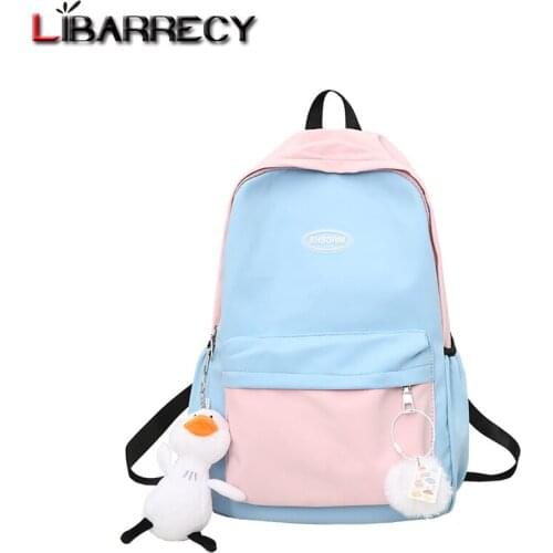 2021 Students Casual High Quality Canvas Backpack New Fashion Waterproof Laptop Bags Travel Bag Ladies Bags Mochilas De Mujer