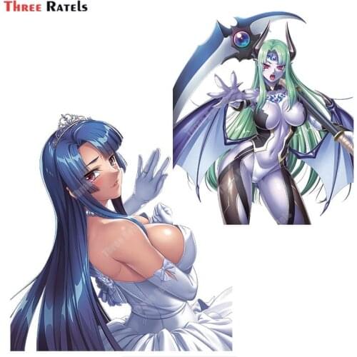 Three Ratels A920 Yatsu Murasaki A For Taimanin Car Stickers Auto Decals 3d Styling Motorcycle Decal Accessories