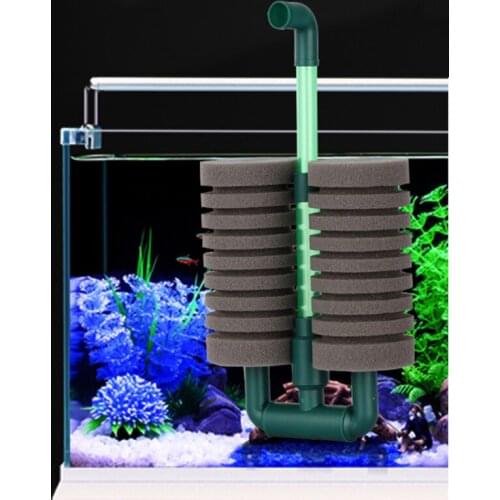 Bio Sponge Filter for Aquarium Fish Tank Shrimp Pond Air Pump Biochemical Filtration Noiseless Foam aquarium accessories 2021New