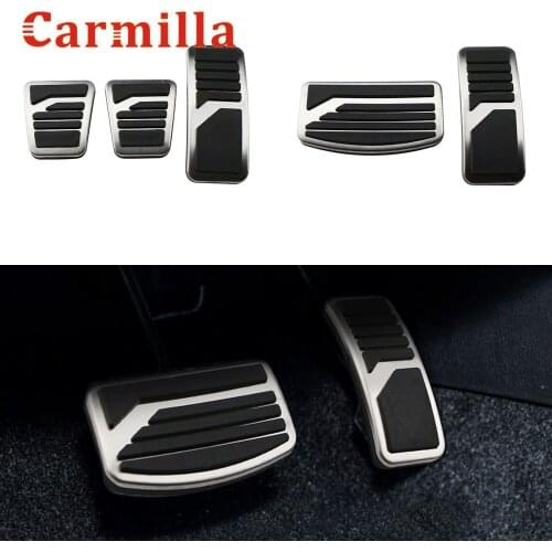 AT MT Car Clutch Brake Accelerator Pedal Foot Rest Pad Covers Fit for Mitsubishi ASX Outlander Eclipse Cross Pajero Lancer EX ES
