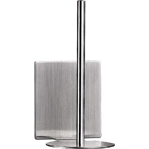 DWZ Free Nailing Toilet Paper Holder Stainless Steel Bathroom Kitchen Roll Paper Accessory Tissue Towel Accessories Rack Holders