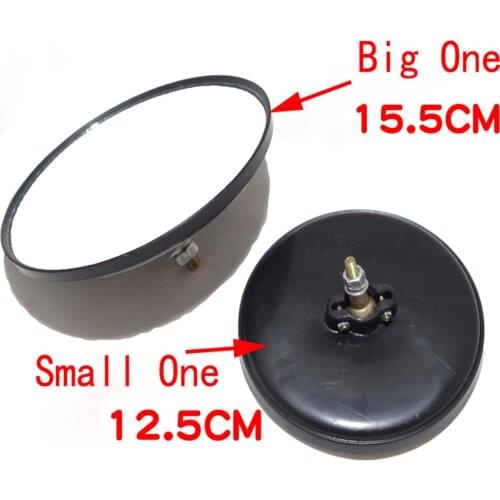 E0145 Universal 12.5CM-15.5CM Diameter Round Mirror For Car Truck Front Wheel Mirrors Side Mirror Blind Spot Rearview