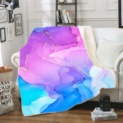 Quicksand 3d printed fleece blanket for Beds Hiking Picnic Thick Quilt Fashionable Bedspread Sherpa Throw Blanket 02