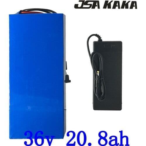 Free customs tax 36V Lithium battery 36V 10ah 13ah 15ah 20ah electric bike battery 36V 500W 1000W scooter battery+2A charger